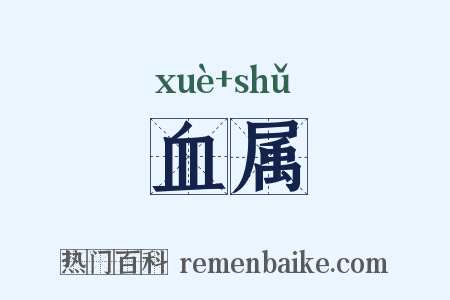 血属是什么意思的图片